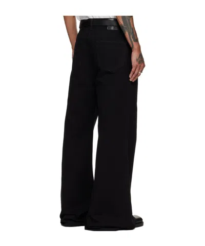 Lu'u Dan Belt Loop Jeans In Black