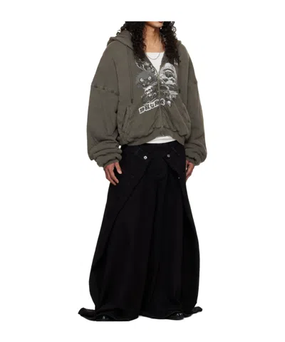 Lu'u Dan Maxi X Maxi X Maxi Belt Loop Jeans In Black