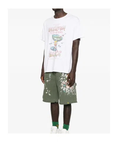 Gallery Dept. Dont Die Graphic Text Crew Neck T-shirt In White