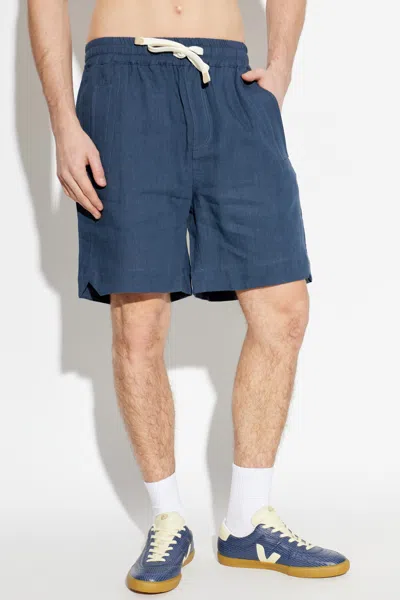 Eleventy Drawstring Bermuda Shorts In Blue