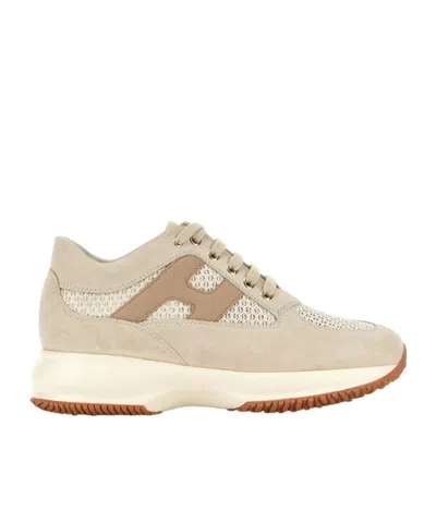 Hogan Interactive Sneakers In Neutral