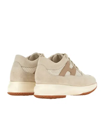 Hogan Interactive Sneakers In Neutral
