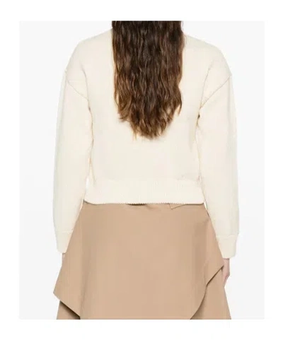 A.p.c. A. P.c. Logo Sweater In Neutral
