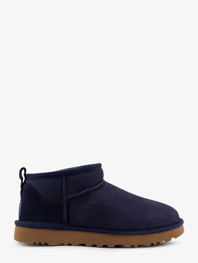 Ugg Stivaletto Donna Classic Ultra Mini Dark Indigo In Blue