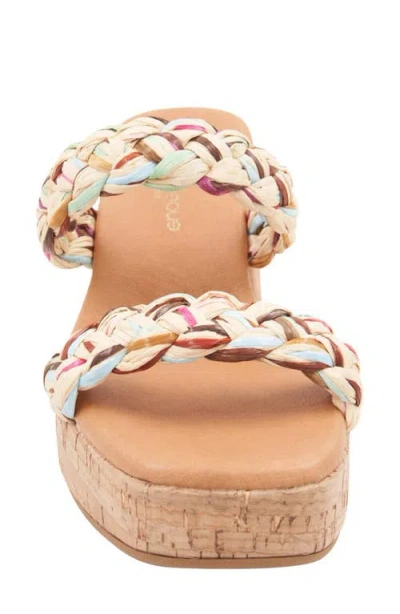 Andre Assous Cairo Platform Sandal In Multi