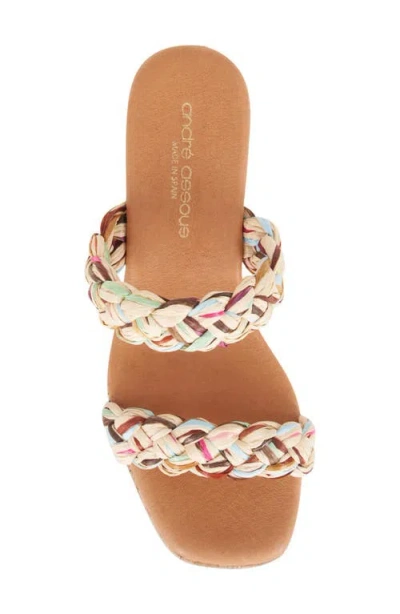 Andre Assous Cairo Platform Sandal In Multi
