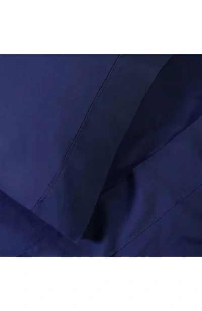 Superior Solid 300 Thread Count Percale Sheet Set In Blue