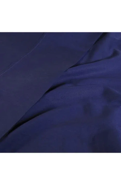 Superior Solid 300 Thread Count Percale Sheet Set In Blue