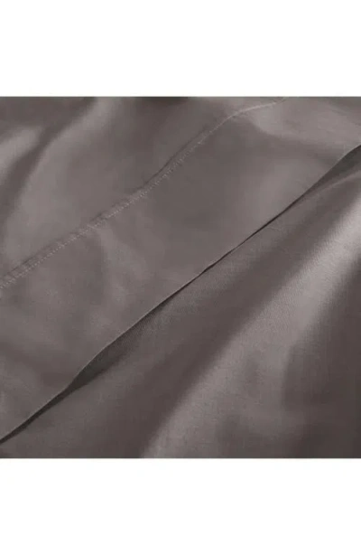 Superior Solid 300 Thread Count Percale Sheet Set In Gray