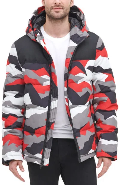 Dkny Puffer Jacket In Multi