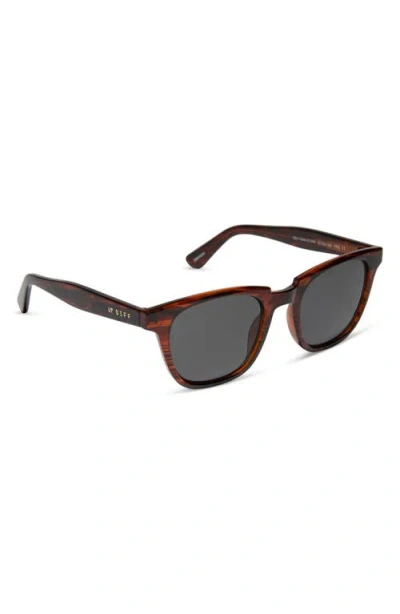 Diff Grayson 51mm Square Sunglasses