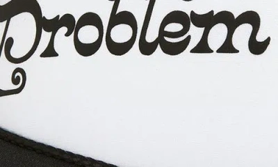 Local Beach Somebody's Problem Trucker Hat In White