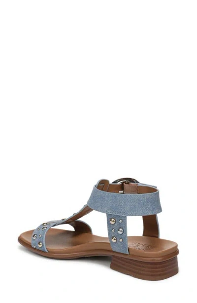 Naturalizer Brandy T-strap Sandal In Blue