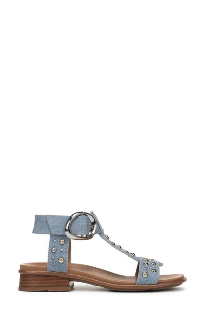 Naturalizer Brandy T-strap Sandal In Blue