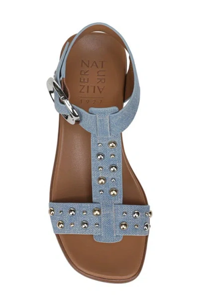 Naturalizer Brandy T-strap Sandal In Blue