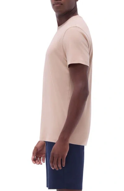 Bugatchi Hank Solid Pima Cotton T-shirt In Neutral