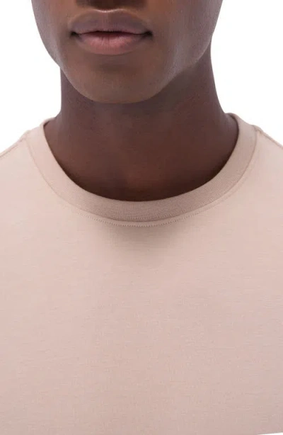 Bugatchi Hank Solid Pima Cotton T-shirt In Neutral