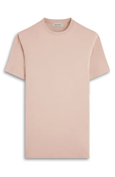 Bugatchi Hank Solid Pima Cotton T-shirt In Neutral