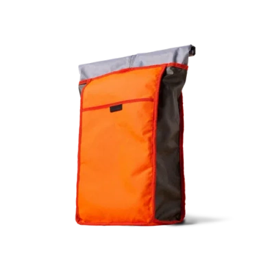 The Brown Buffalo Rolltop Backpack In Black
