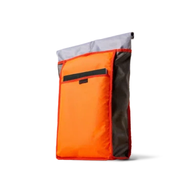 The Brown Buffalo Rolltop Backpack In Black