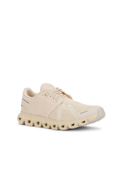 On Cloud Six Mesh Panel Sneakers In Pink