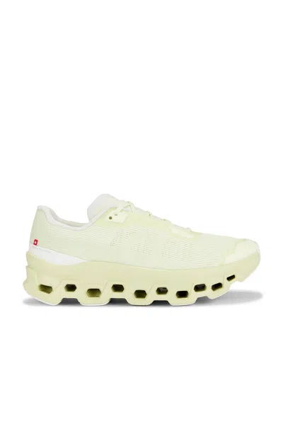 On Cloudmster Void Logo-print Sneakers In Green