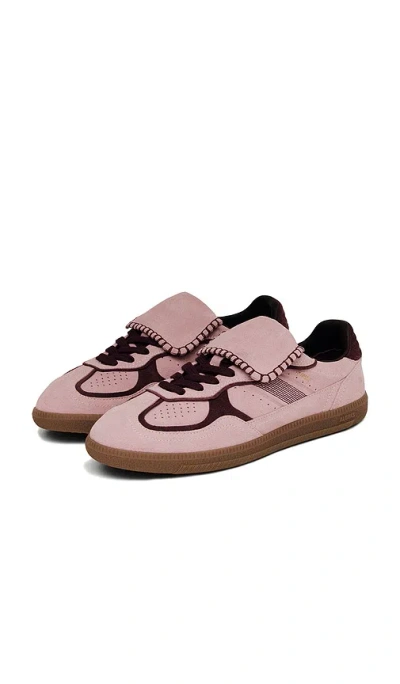 Alohas Tb.490 Club Suede Pink Leather Sneakers Altezza Tacco 2 Cm In Multi