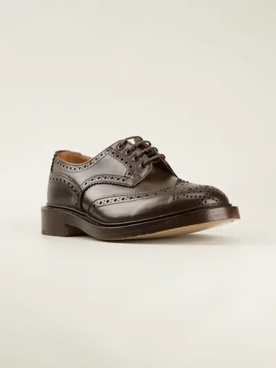 Tricker's 'barton' Derby Brogues In Brown