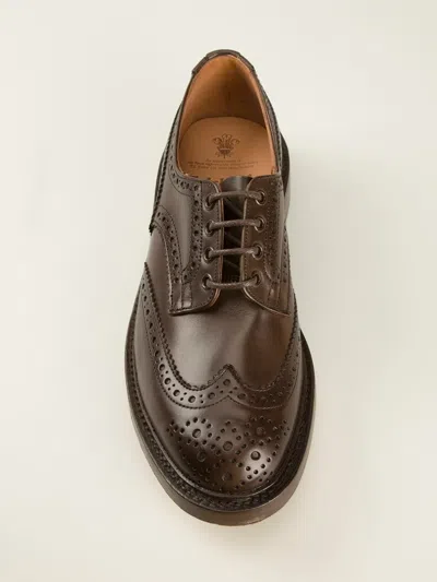 Tricker's 'barton' Derby Brogues In Brown