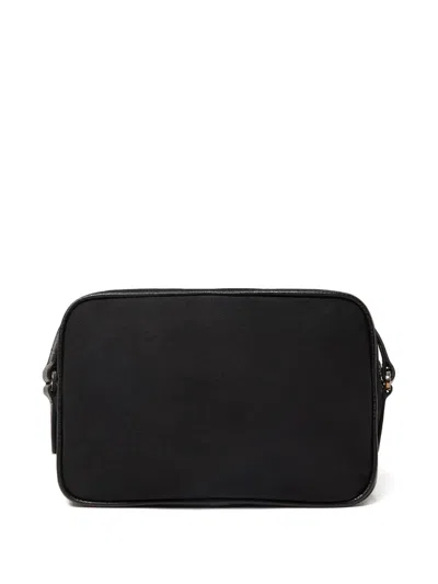 Stella Mccartney Dartmoor Econyl Crossbody Camera Bag In Black