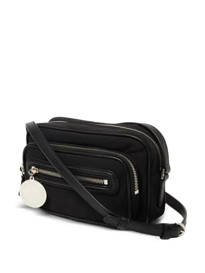 Stella Mccartney Dartmoor Econyl Crossbody Camera Bag In Black