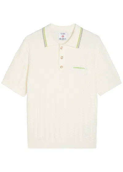 Casablanca Mini Short Sleeve T-shirt For Men In White