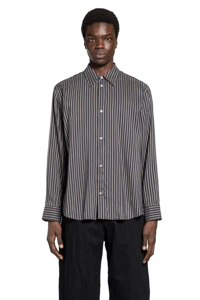 Studio Nicholson Visualizza Camicia A Righe In Blue