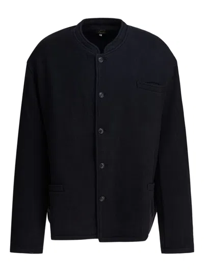 Needles Button-up Jacket In Blue