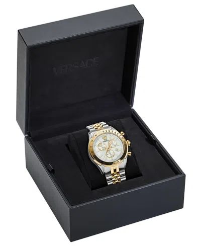 Versace Master Chronograph, 44mm In Metallic