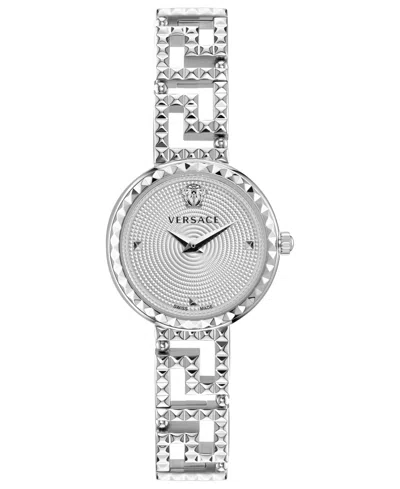 Versace Greca Goddess Watch, 28mm In Metallic