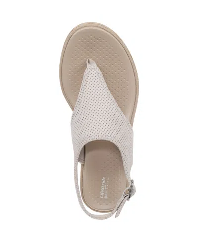 Lifestride Beachy Platform Sandal In Purple