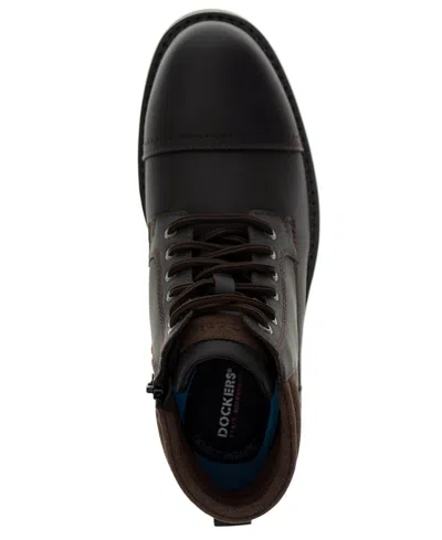 Dockers Mens Thomas Stain Defender Rugged Boot In Black