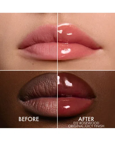 Dior Lip Glow Oil Hydrating High-shine Gloss 012 Rosewood 0.2 Oz/6 ml In Brown