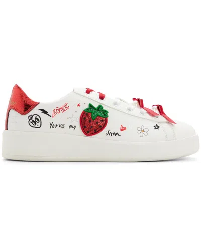 Aldo Love Platform Sneaker In White