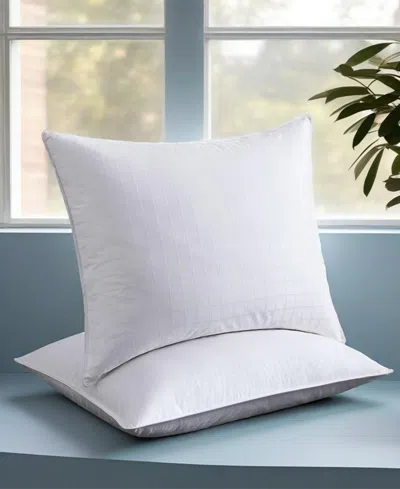 Unikome Goose Down Feather 2 Pack Pillows In White