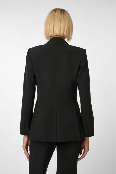 Toccin Rory Single Button Blazer In Jet In Black