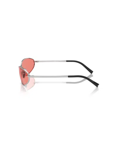 Prada 0pr A59s Oval Frame Sunglasses In Pink