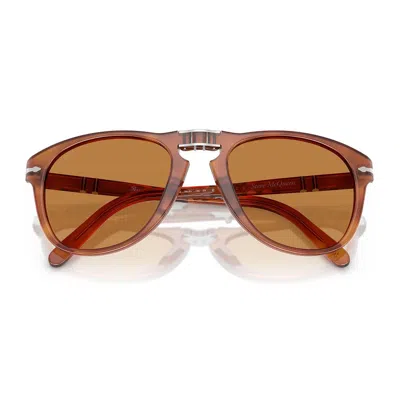 Persol Po0714sm Steve Mcqueen Folding Pilot Sunglasses In Multi