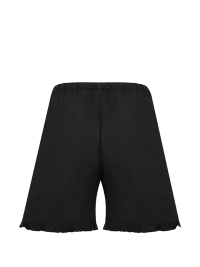 Deiji Studios Drawstring Shorts In Black