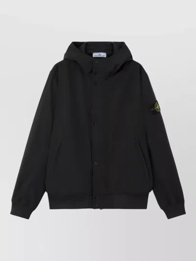 Stone Island Outerwear In Black