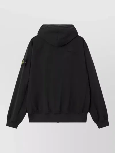 Stone Island Outerwear In Black
