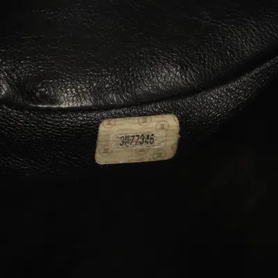 Pre-owned Chanel Black Leather Backpack ()