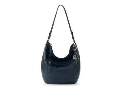 The Sak Sequoia Hobo Leather Bag In Blue