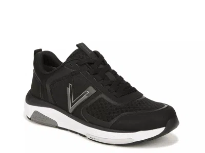Vionic Wide Width Walk Strider Walking Sneaker In Black
